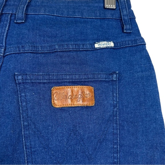 Wrangler x UO Franky Hi Mini Stretchy Denim Jean Pencil Skirt M - Picture 8 of 14